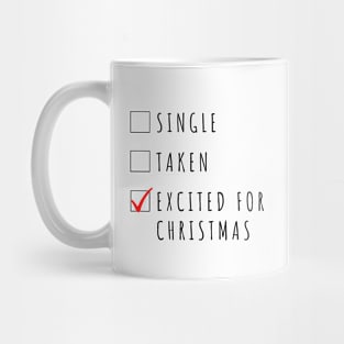 Excited for Christmas Mug